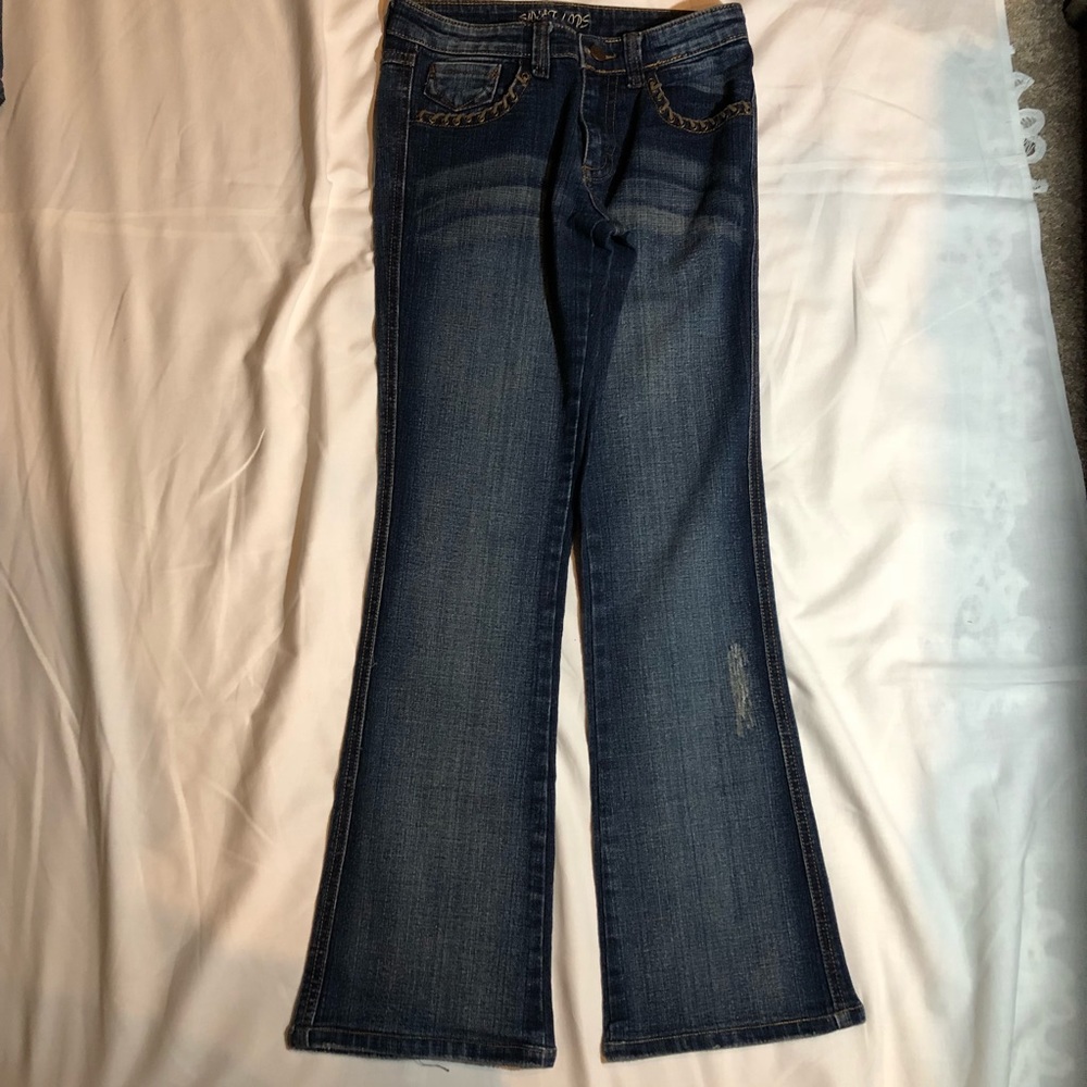 Sweet Lips Bootcut Jeans. Size 1/2